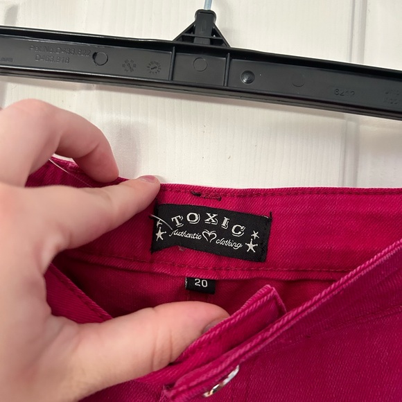 Pink Denim Jeans - Picture 6 of 7